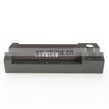 Top Quality Office Paper Passport Industrial 4 Rollers Pouch Lamin Cold & Hot Professional A3 Size Automatic Laminator thumbnail-1