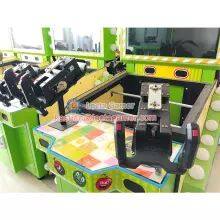 Guangdong Zhongshan Tai Le Play Children's Indoor Video Game Carnival Shooting Amusement Equipment Fruit Big Riot Green Theme Shot Ball Shot Watercolor TV Display thumbnail-4