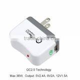 Universal Travel Charger, Quick Charge 2.0 Travel Charger