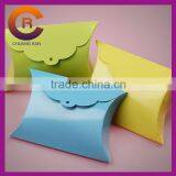 Different Colors White Card Glossy Lamination Custom Printed Pillow Box thumbnail-1