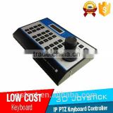 Low Cost 3 axises joystick PTZ controller keyboard. Support Pelco-P/D protocol;1200bps;2400bps,4800bp