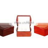 Custom Different Style Wooden Gift Watch Ring Earring Display Jewelry Box Lacquer Finish W1146