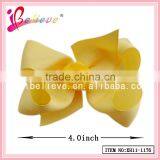 2015 New Special Design 4 Inch Ribbon Bow Green Hair Accessories (XH11-1176) thumbnail-4
