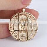 Necklace Factory Supply Cool Pendant for Men Gold Coin Pendant thumbnail-2