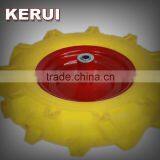 Tractor Pattern 16" PU Foam Rubber Wheel 4.00-8 thumbnail-2