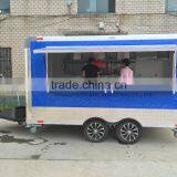 Blue Configuration of Mechanical Brake Food Truck Brand New Concession Stand Trailer Mobile Kitchen thumbnail-4