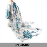 Various Color Floral Print Scarf For Women Autumn Shwal Wrap