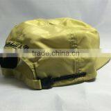 Wholesale Unstructured Flat Cap Nylon Snapback Cap thumbnail-2