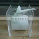 clear acrylic tissue box holder