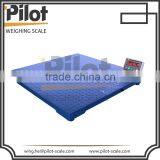 PSQ Series Carbon Steel Low Profile Digital Thin Platform Weighing Floor Scale thumbnail-1