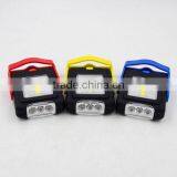 Powerful Rotating Magnetic 3LED + 3W COB Work Light With Hook thumbnail-3