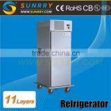 Stainless Steel Electric 11 Layers Food Warmer Container Cabinet for Catering thumbnail-2