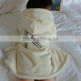 White Children's Bathrobe From Factory With Best Price