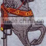 The 12 Chinese Zodiacs HORSE laser cut embroidery felt patches for basketball jersey tshirt