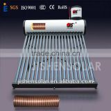 2013 Top popular galvanized steel copper coil pre-heated pressurized solar water Heater