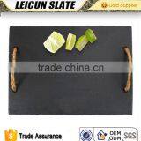 Chinese Natural Slate Cheese Chopping Board Wholesale thumbnail-2