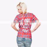 Digital Print 3D Print High Quality Ready Stock Fashion Young Girl Custom T-shirt thumbnail-3