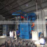 Double Hook Hanger Hoisting Type Sand Blasting Machinery/Wheel Blasting Machine thumbnail-2