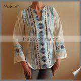 Newest Design Mature Ladies High Quality Woman Top