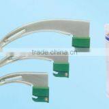 disposable rigid fiber optic laryngoscope blade