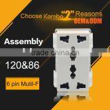 6 Pin Mutil Function Modular for Socket