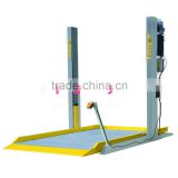 The stainless machine of double post column cars parking hydraulic electrical lifter for auto                        
                                                Quality Choice