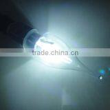 LED Candle Bulb E12 3W LED Candle Bulb SMD5630 Cool White Silver Candle Lamp thumbnail-5