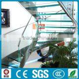 Arc Steel Beam Tempered Glass Panel Stairs China Supplier--YUDI thumbnail-2