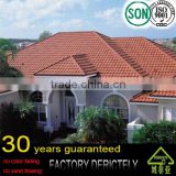 100% factory wholesale price Stone Coated Steel Roofing Tile top quality