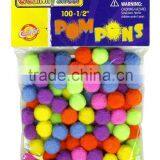 Mixed Size DIY Polypropylene Pompoms for Clothes Decoration thumbnail-2