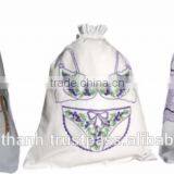Hand Embroidery Shoe Bags ,embroidery Lingerie Bags,embroidery Laundery Bags thumbnail-2