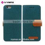 Retail Packaging Brand Mercury Colorful Convas Diary Cover Leather Wallet Phone Case Pouch With Card Slot for Apple Iphone 6