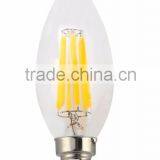 UL Listed Dimmable E12 2W 4W 6W C35 Candle LED Filament Bulb thumbnail-4