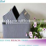 YIWU RODA 100% Canvas Fabric Flax Handle Foldable Storage Box thumbnail-1