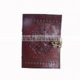 Flower Design Printed Embossed Leather Journal Diary For Personal Use thumbnail-1