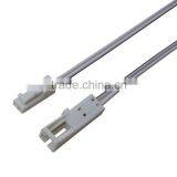 IP20 12V Custom Made Ultra Thin Flexible Led 2 Pin Female Plug Led Connectors thumbnail-1