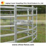 6 Rails Galvanized Oval Rail Horse Panels