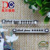 Custom Metal Plate Snapback Hat, Metal Jeans Plate for Denim and Handbag thumbnail-6