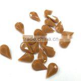 6*10 sharp tear drop pear faceted point back acrylic jewels rhinestones wholesale manufacture candy pastel rainbow coffee brown