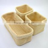 Masterproofing polypropylene Yarn Crochet woven storage basket from Vietnam