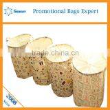 Jute Clothes Box Storage Baskte for Clothes Clothes Basket thumbnail-2