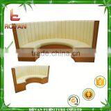 Europe Classic Fast Food Restaurant Furniture Booth Seating China Restaurant Sofas thumbnail-2