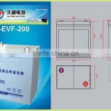 electric vehicle battery high performance 3-EVF-200 battery 6V200Ah