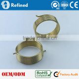 double spiral torsion spring, steel wire spring