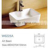 European Style Color Art Basin With Facuet thumbnail-4
