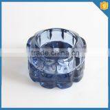 Wholesale Blue Glass Candle Holder Made in China
