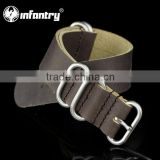 Infantry 2015 Newest 24mm Leather Bands Belts For Watch