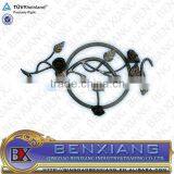 Ornamental Wrought Iron Stairs Components