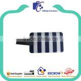 Wholesale Promotional Custom Shape Luggage Tag With Stripes thumbnail-6