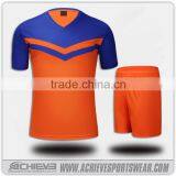 Good Quality of Youth Soccer Uniforms Sets, Wholesale Soccer Referee Shirt thumbnail-2